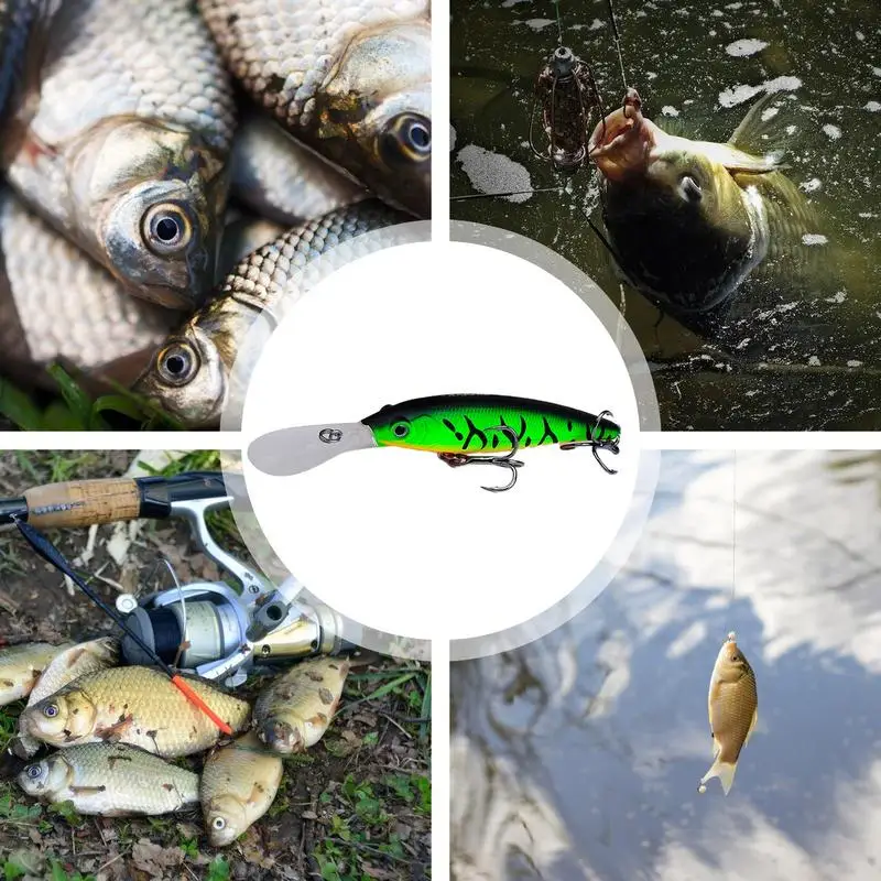 Veelzijdig Hardbait Vishaak 12,5 cm - Perfect voor Diverse Wateren 4