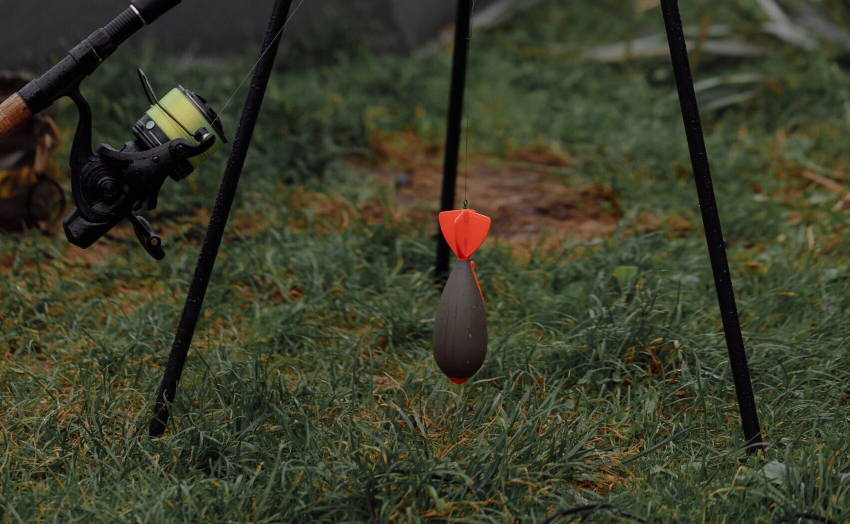 Karpervissen met een vastlood systeem